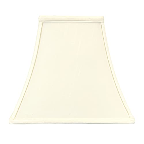 Royal Designs, Inc. Regal Square Bell Lamp Shade, 5 x 10 x 9, Eggshell (BSO-715-10EG)