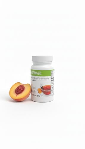 Herbal Tea Concentrate Peach - Natural Flavored Energy Boost & Metabolism Support