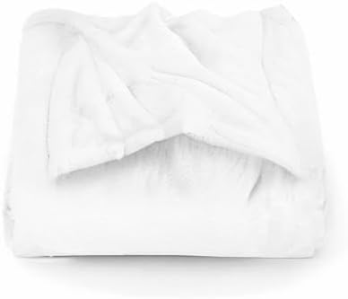 Utopia Bedding Fleece Blanket - Ultra Soft King Size White (90x102 Inches) | Cozy, Lightweight, All-Season Home Decor Gift
