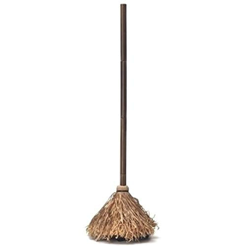 Roman 47" Spooky Dancing Broom Halloween Decor Haunted Sound-Activated