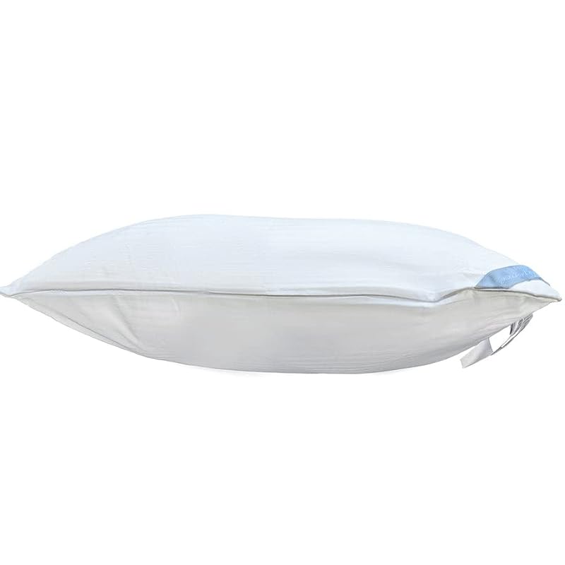 Isotonic Indulgence Synthetic Down Pillow - Standard/Queen for Back & Stomach Sleepers