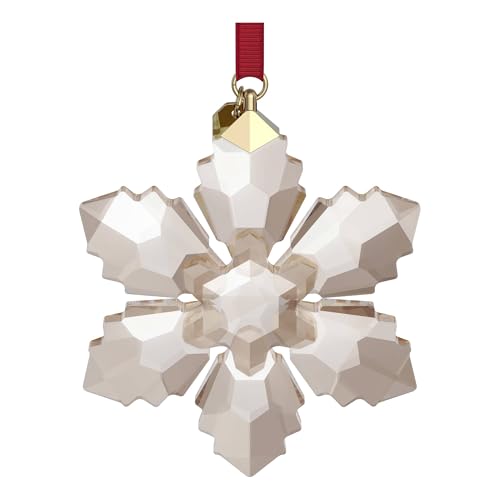 Swarovski 2026 Festive Snowflake Ornament - Annual Edition Holiday Decor