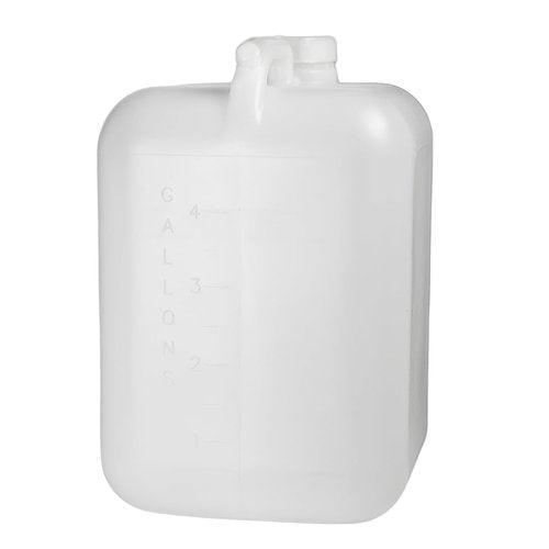 FastRack 5 Gallon Hedpak with Cap | BPA-free, Food-Grade, and Leak-Proof | White Water Container | Ideal for brewing, fermentation, or storage
