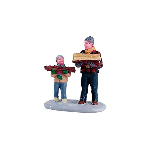 Lemax Christmas Village Firewood for Hearth - Holiday Decor Accessory