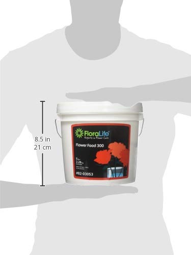 Flower Food Powder for Fresh Cut Flowers - Preserver & Nutrient - 5 Lb