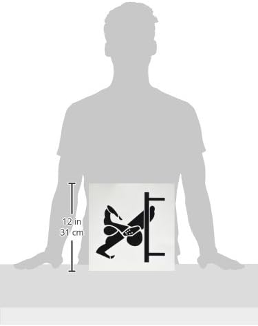 Softball Silhouettes Set - 8 Pieces, 9" to 12.5", Black & White Decor