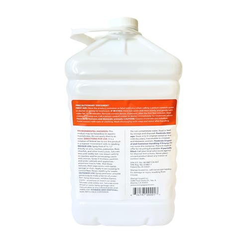 All-Natural Orange Peel Pest Control Spray - Repels Ants, Roaches, Fleas, Silverfish