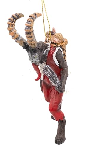 Krampus Holiday Ornament Halloween Christmas Decor Spooky Noel Collection