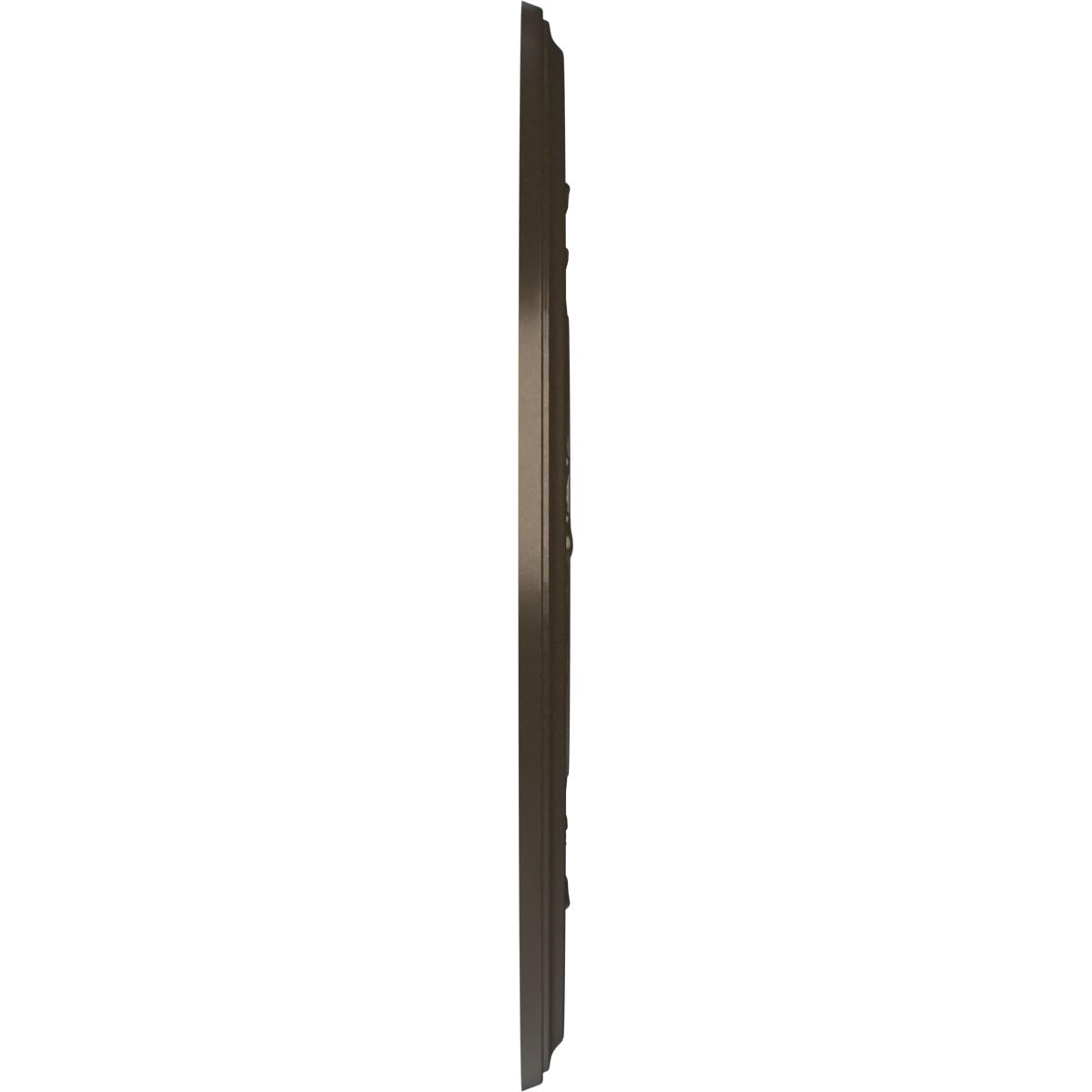Ekena Millwork CMP16BACDB Baltimore Thermoformed PVC Ceiling Medallion (Fits Canopies up to 6 1/2"), 16"OD, Metallic Dark Bronze