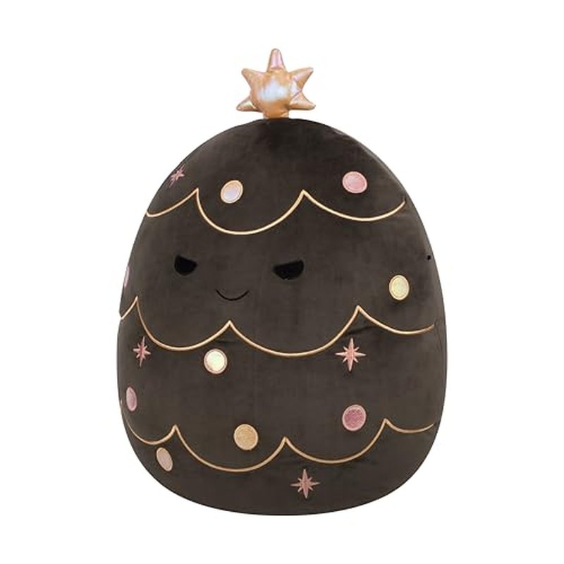 Squishmallows Original 20in Ulysses The Black Christmas Tree – Official Jazwares Holiday Plush (Jumbo)