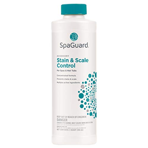SpaGuard Stain & Scale Control for Spas & Hot Tubs - 1 Quart, 1/2 Pint Variant