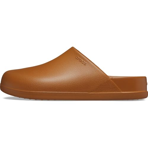 Crocs Unisex Dylan Clogs Cognac - Size 7 Women / 5 Men