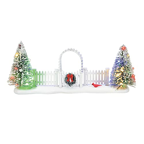 Department 56 Cardinal Garden Gate Village Accessory Figurine 3.5in