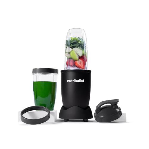 NutriBullet Pro Personal Blender Matte Black 900W for Smoothies & Food Prep