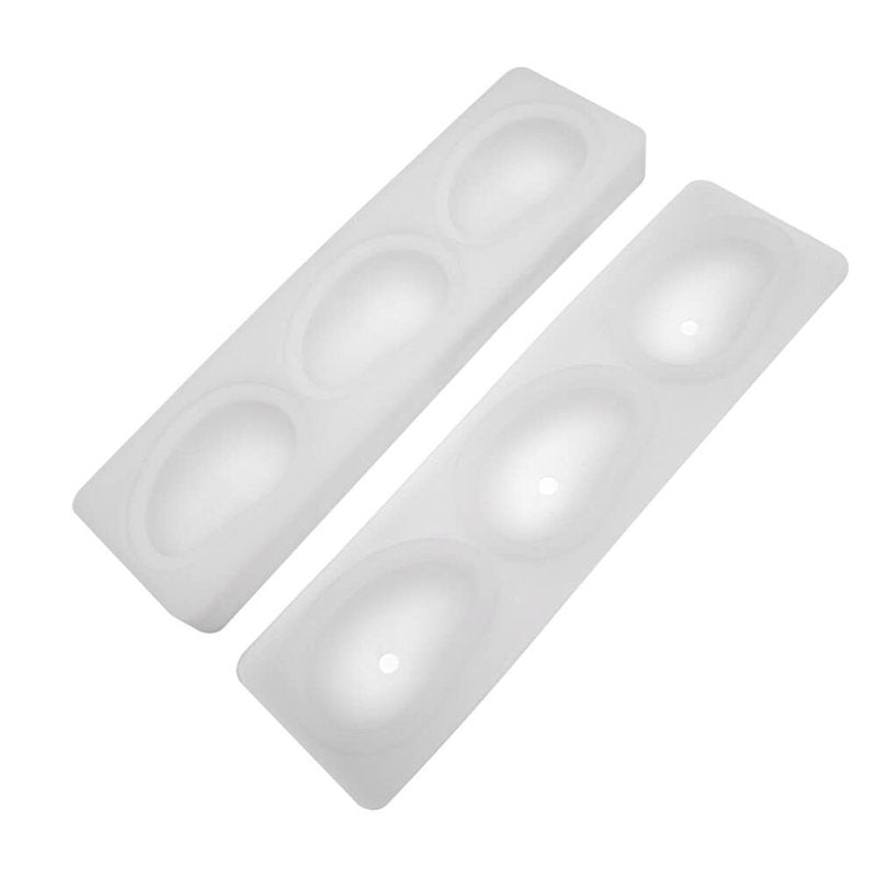 Surakey 3-Cavity Mango Mold Cake Silicone Molds for Baking Dessert Jelly Ice Cream 3D Fruit Shapes Silicone Mold for Chocolate Candy Pastry Truffle Pudding Jelly Cheesecake Mousse Soap