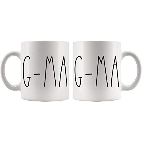 Moon9xx G-Ma Mug 11oz Gifts for Christmas Birthday Mother’s Day Father’s Day