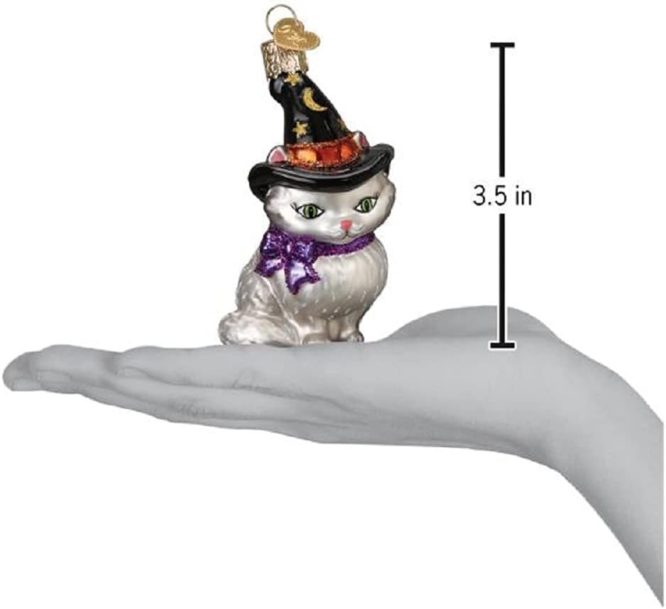 Jolly Roger Glass Blown Ornament - Handcrafted Christmas Tree Decoration, Halloween Collection