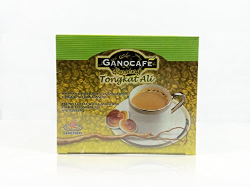 Gano Excel Tongkat Ali Coffee Sachets - 3 Box Pack, Herbal Energy Boost
