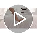 White Queen Shredded Memory Foam Pillow Set of 2 - Hypoallergenic Sleep Support
