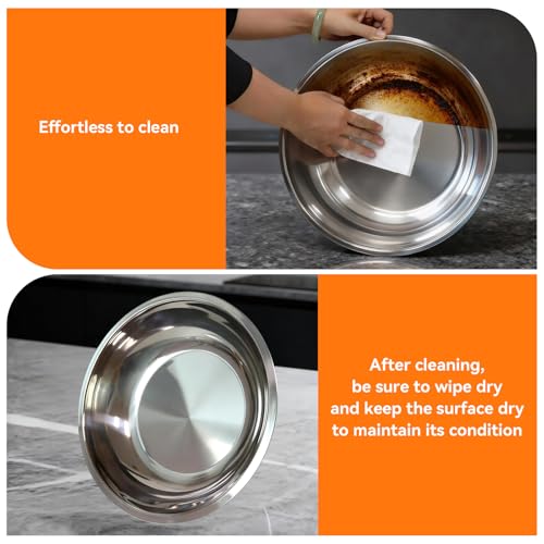 Silver 4-Pack Buffet Chafing Dishes 6QT Stainless Steel Food Warmer Set