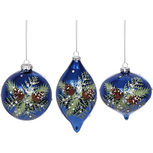 Mark Roberts 2022 Winter Pinecone Ornament - Assortment of 3, 4
