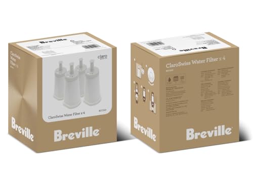 Breville Claro Swiss Water Filter 4 Pack for Espresso Machines - White Variation