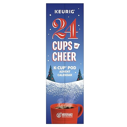 Keurig Advent Calendar Variety Pack - 24 Single Serve K-Cup Coffee Pods