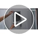 FASCINATE Chrome 8.7-Inch Rechargeable Wall Mounted Makeup Mirror with 5000mAh Battery