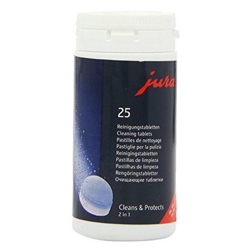 2-Phase Cleaning Tablets for Fully Automatic Coffee Machines - Pack of 25