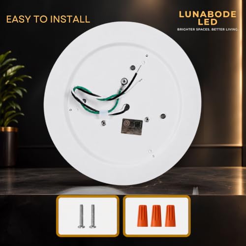 7.5 Inch Dimmable LED Ceiling Light Fixtures - 5 CCT White/12 Pack