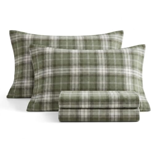 Eddie Bauer - Queen Sheet Set with Fitted & Pillowcases