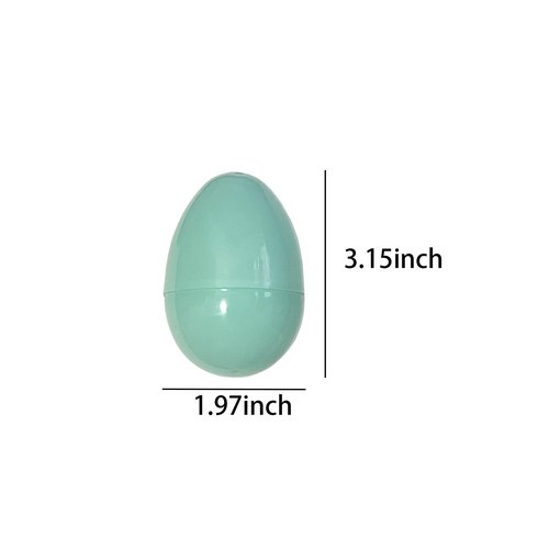 Higoala Pastel Color Easter Eggs, 24 Piece Colorful Plastic Easter Eggs,Plastic Eggs Fillable Empty for Gift Baskets or Egg Hunt-3.15"