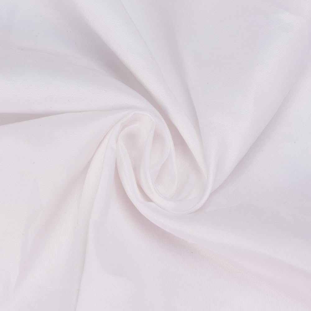 Cuckan 120 Inch Round Tablecloth, 10 Pack White Stain Resistant and Wrinkle-Free Polyester Table Cover for Wedding, Banquet, Party, Restaurant