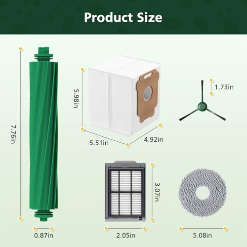 Replacement Parts Kit for iRobot Roomba 405/505/505X/507 - 25 Pieces