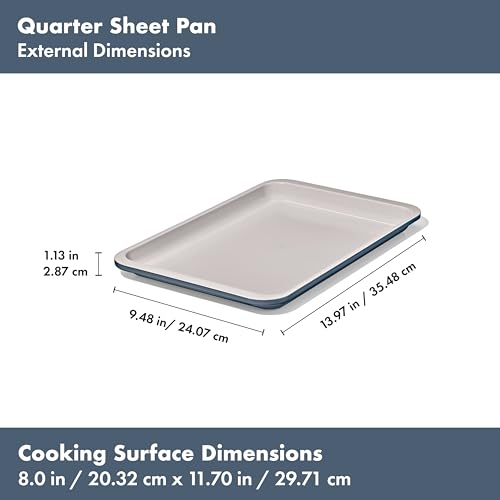 OXO Good Grips Non-Stick Pro Ceramic Coated Metal Bakeware 3-Piece Set - Storm Blue