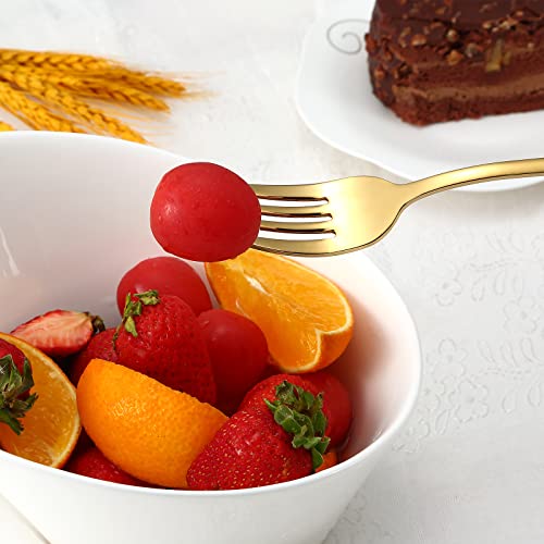 Aisoso Gold Silverware Set 40-Piece Service for 8 - Stainless Steel Flatware