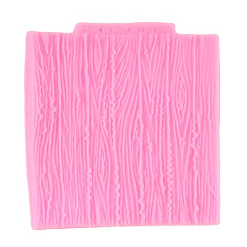 QDMOLDS Style D Wood Grain Tree Bark Silicone Mold for Cake Decorating