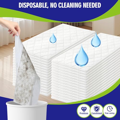 Unscented 40 Pack XL Heavy Duty Wet Mop Cloths Refill for Swiffer Sweeper XL