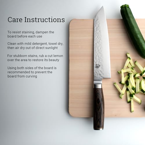 Shun Small Hinoki Cutting Board - 10.8" x 8.3" Japanese Cypress