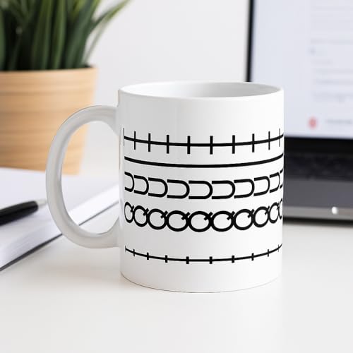 ZUAON I Quit Hidden Message Coffee Mug White 11oz - Funny Office Gift