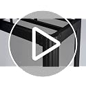 Queen Size Heavy Duty Metal Platform Bed Frame 18in No Box Spring Needed - Black Variation