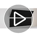 NeatiEase 4x4ft Heavy Duty Slatwall Panel Wall Storage System - Black