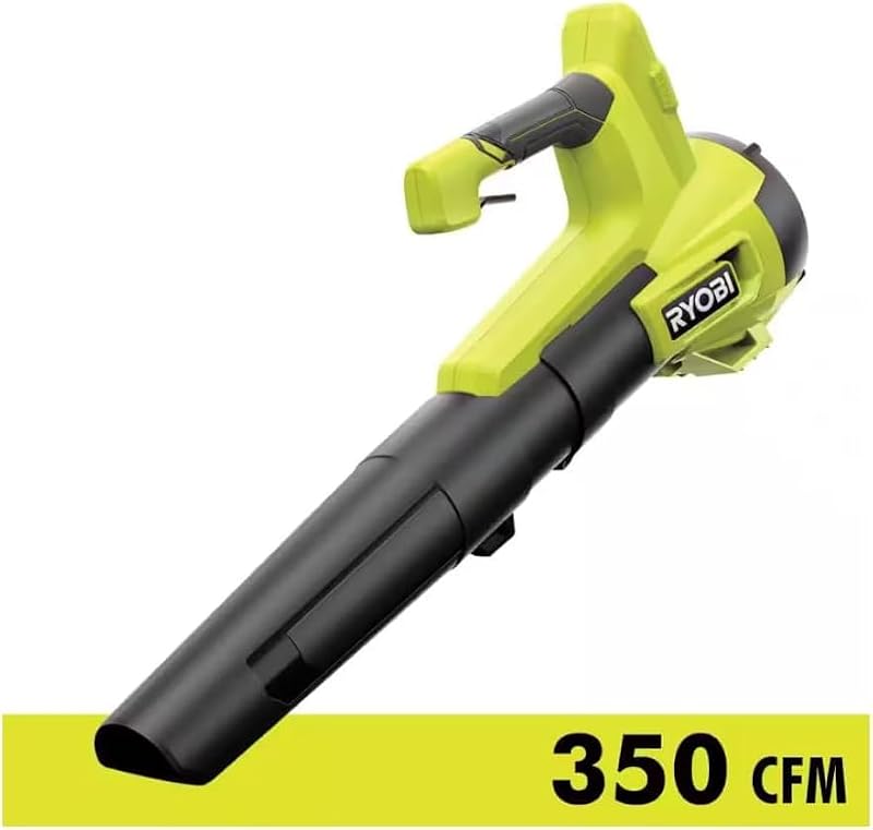 RYOBI 18V Cordless Leaf Blower 100 MPH 350 CFM Variable Speed Tool
