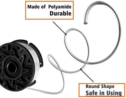 Black and Decker AF100 Replacement Spool - 30-Foot, 0.065-Inch Trimmer Line Refills (12 + 2)