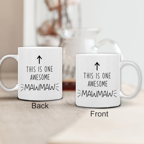 Mawmaw Gifts Mug – QASHWEY 11oz Ceramic Coffee Cup for Grandma | Mawmaw Variant