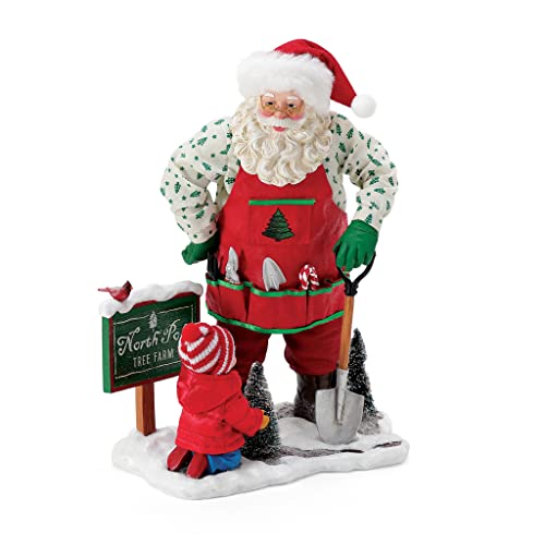 Department 56 Santa Sports & Leisure Christmas Figurine 10.5 Inch Hand-Painted Collectible