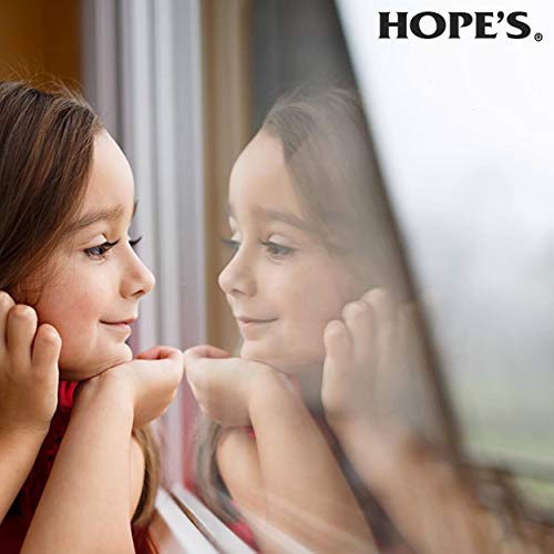 HOPE'S Perfect Glass Cleaner Spray Refill 67.6 Oz Pack of 2 - Streak-Free, Ammonia-Free Multi-Surface Glass & Mirror Cleaner