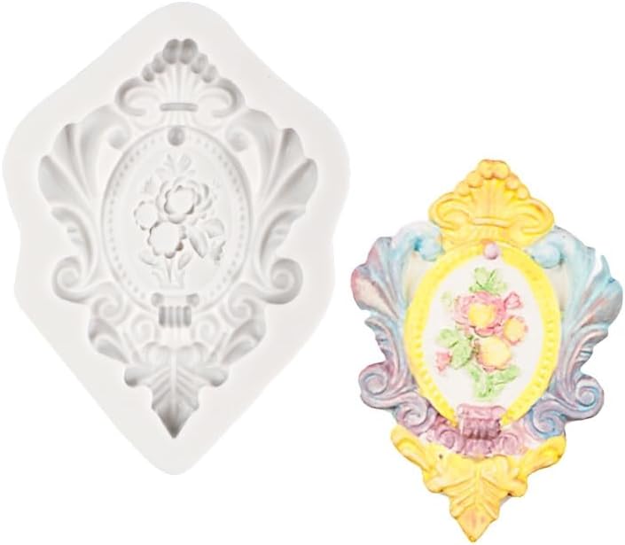 3D Greek Marble Column Cake Mold - Fondant & Gumpaste Pillar for Cupcake Decorating