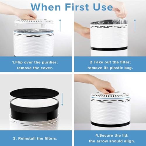 Levoit LV-H132 Air Purifier Replacement Filter, Genuine Filters, 2