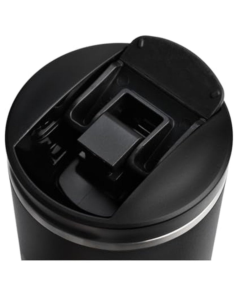 STANLEY Transit FlipTop Mug | Leakproof Coffee Travel Cup | Vacuum Insulated Stainless Steel | Stays Hot or Cold for Hours | BPA-Free | 20 oz | Black 2.0